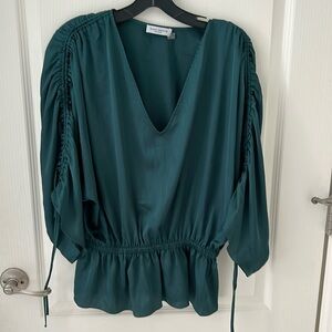 Ramy Brook size S green blouse